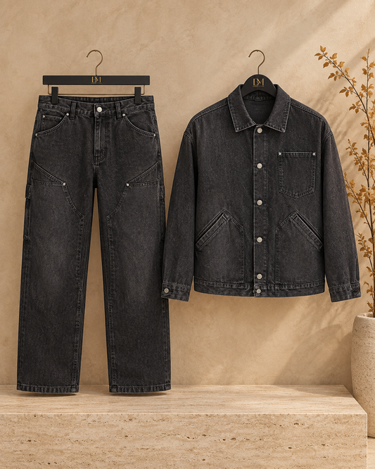 Coordinato In denim GREY