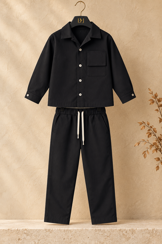 Coordinato BIMBO NERO✨